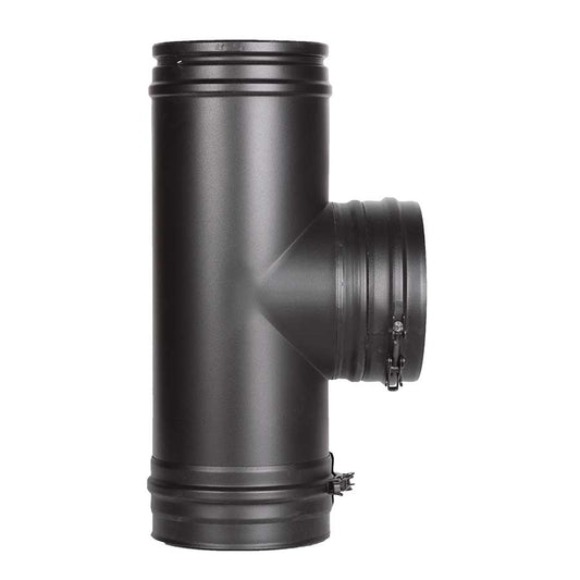 Edelstahlkamin Permeter T-Stück 90 Grad Schiedel