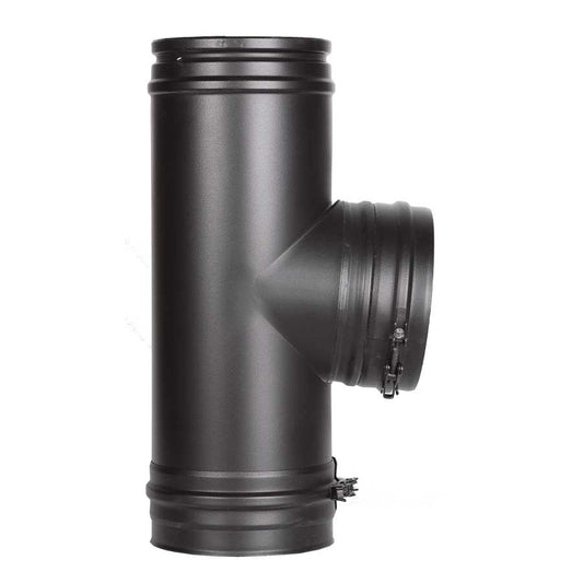 Edelstahlkamin Permeter T-Stück 85 Grad Schiedel