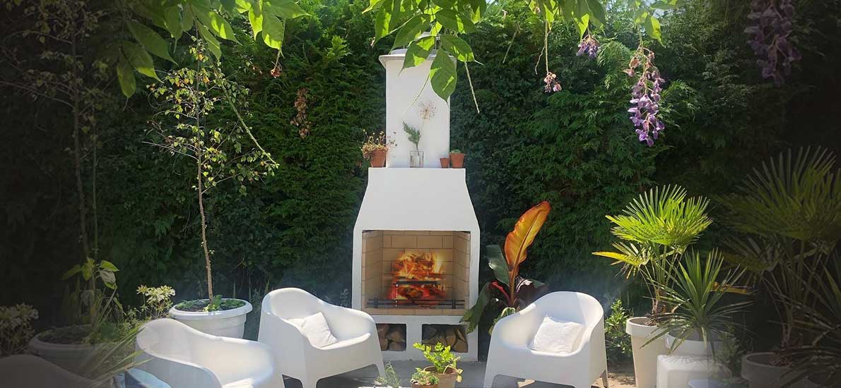 Schiedel Garden Fireplace 950 Outdoor-Ofen AKTION